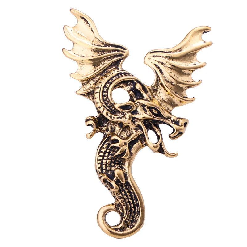 Vintage Animal Dragon Brooch