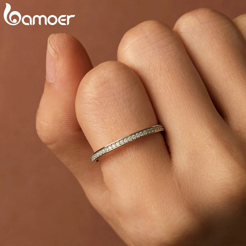 Sterling Silver Eternity Rings