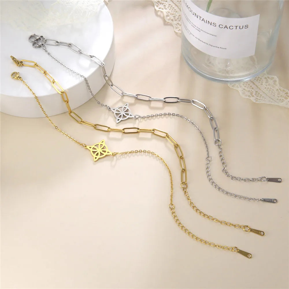Witch Knot Double Layer Anklets