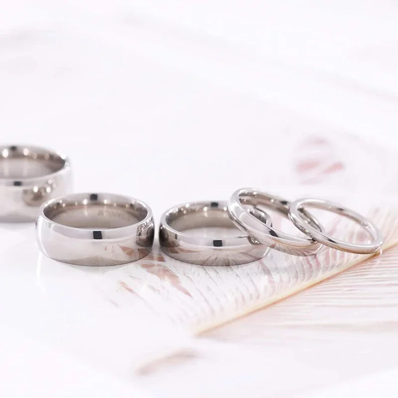 Titanium Ring Silver Color