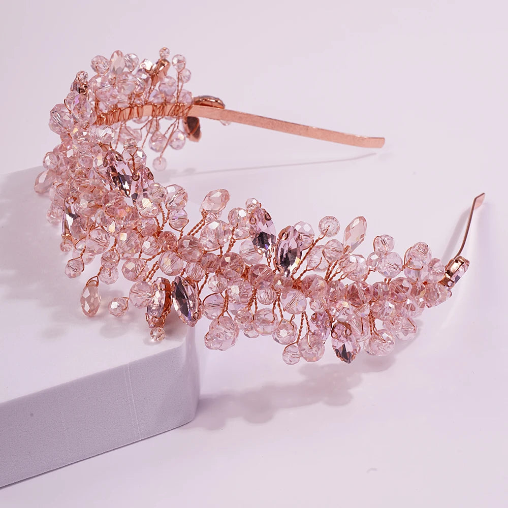 Luxury Pink Gold Crown