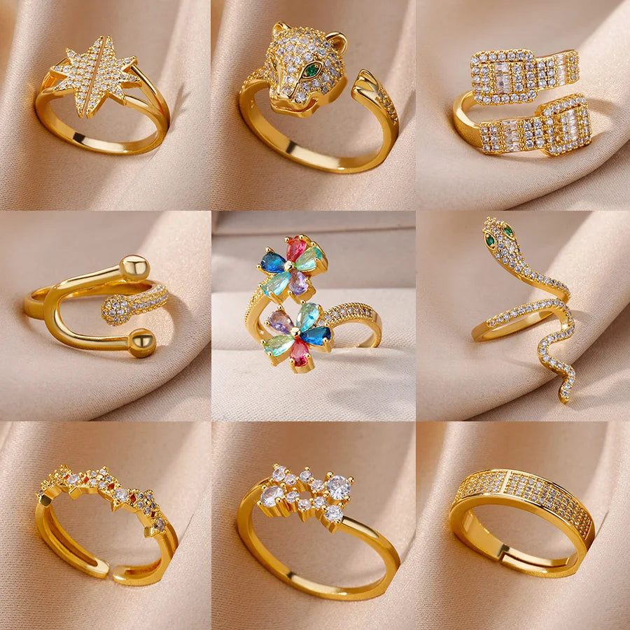 Zircon Rings
