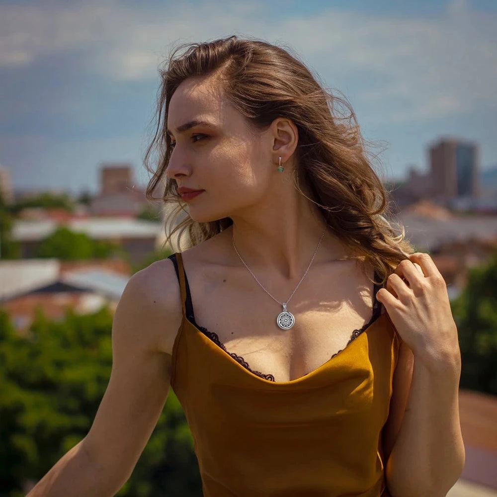 Tree Perfume Diffuser Necklace