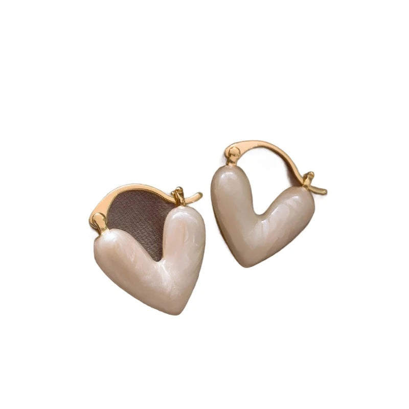 Heart Stud Earrings