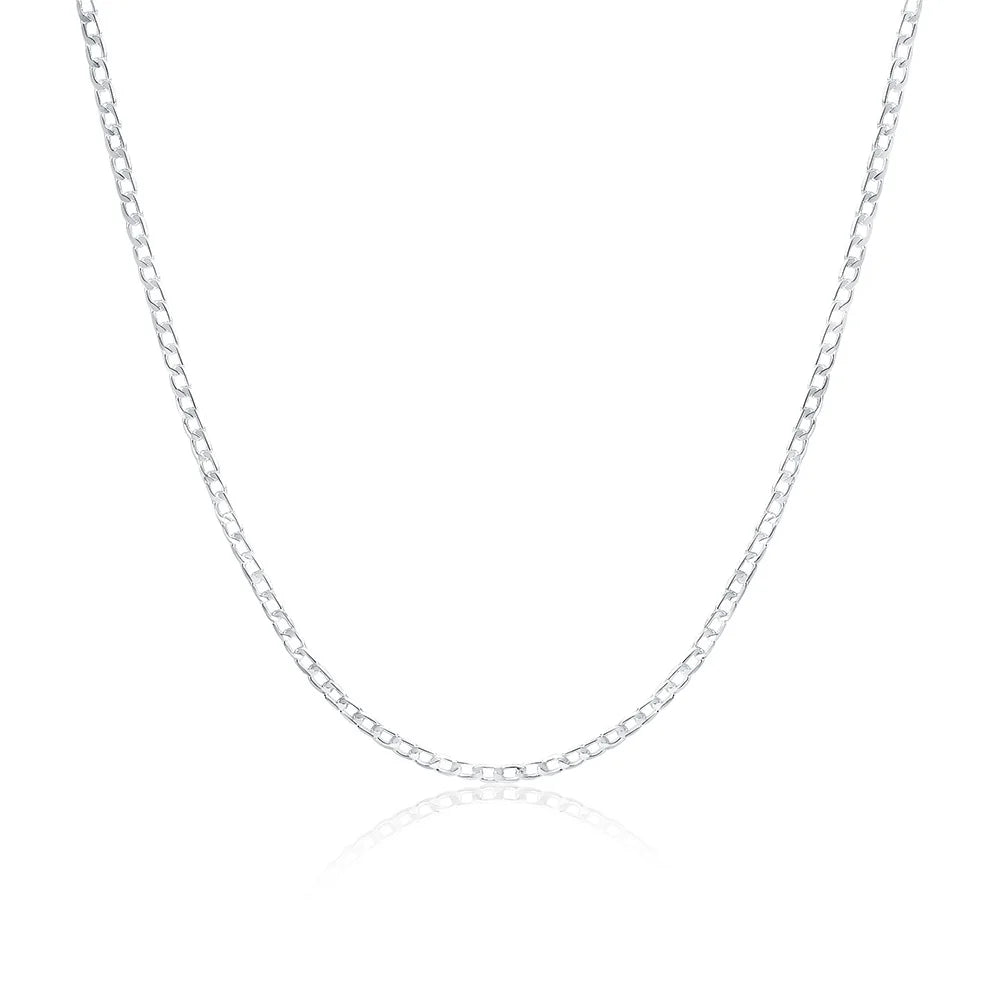 Silver Link Chain Necklace