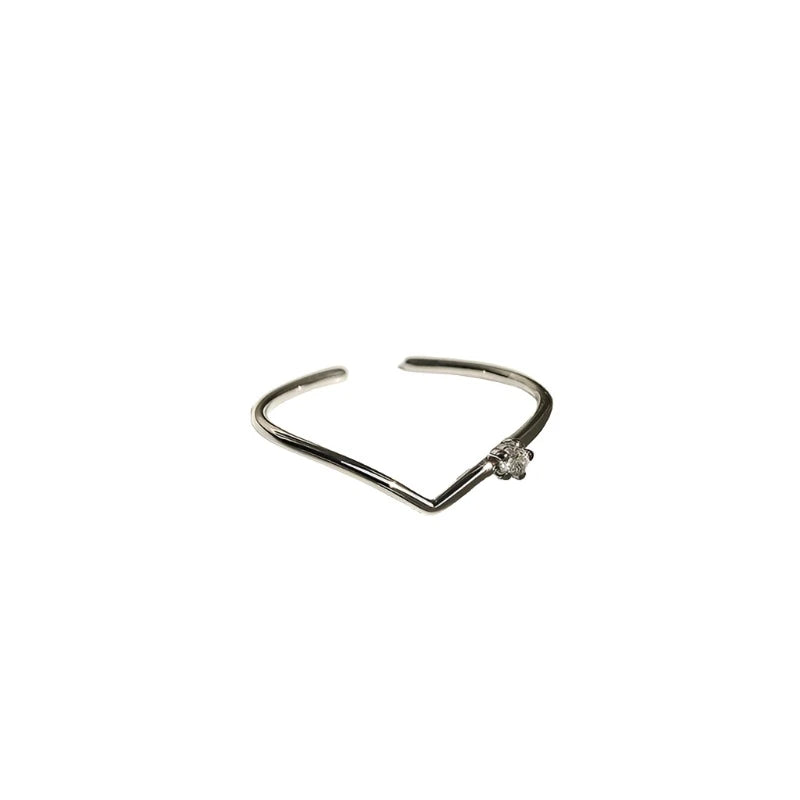 Korean V Shape Multilayer Ring