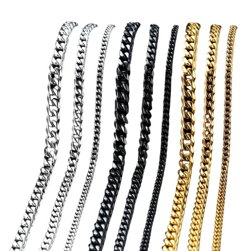 Curb Link Chain Necklaces