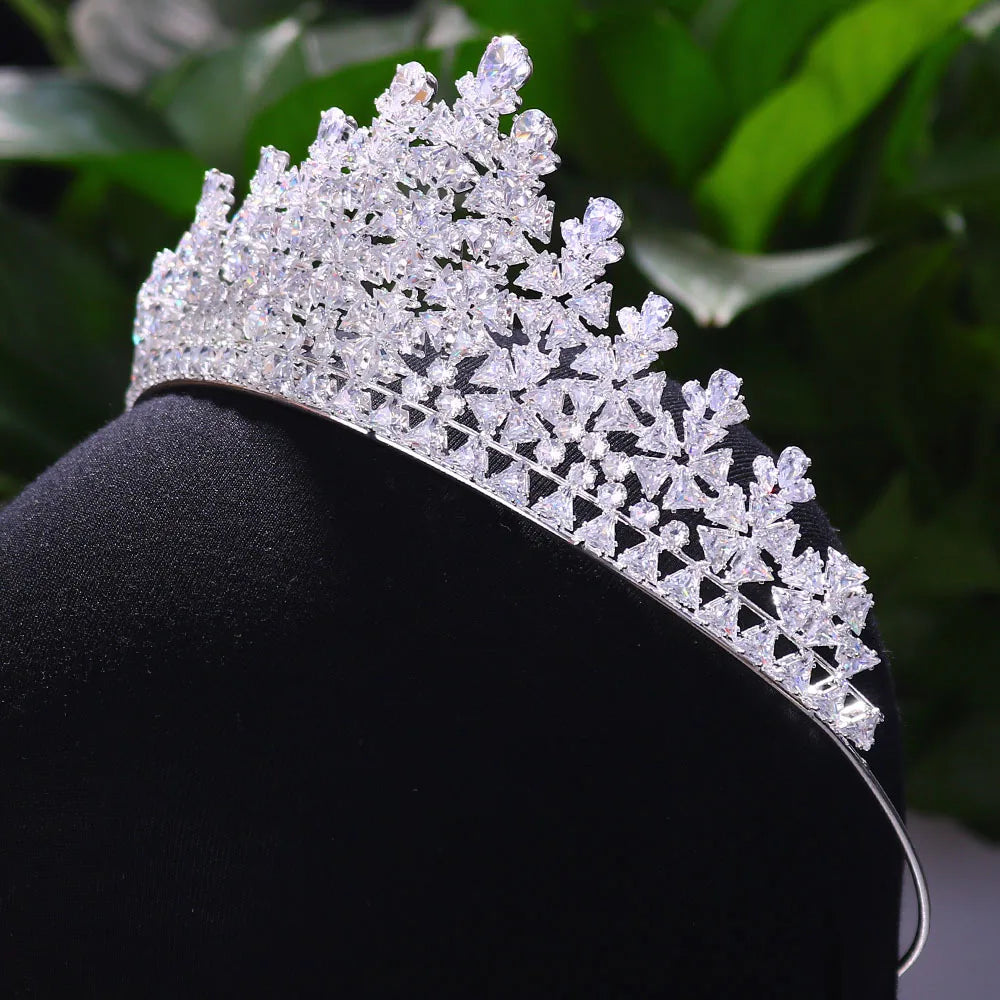 Full Zirconia Bridal Tiara