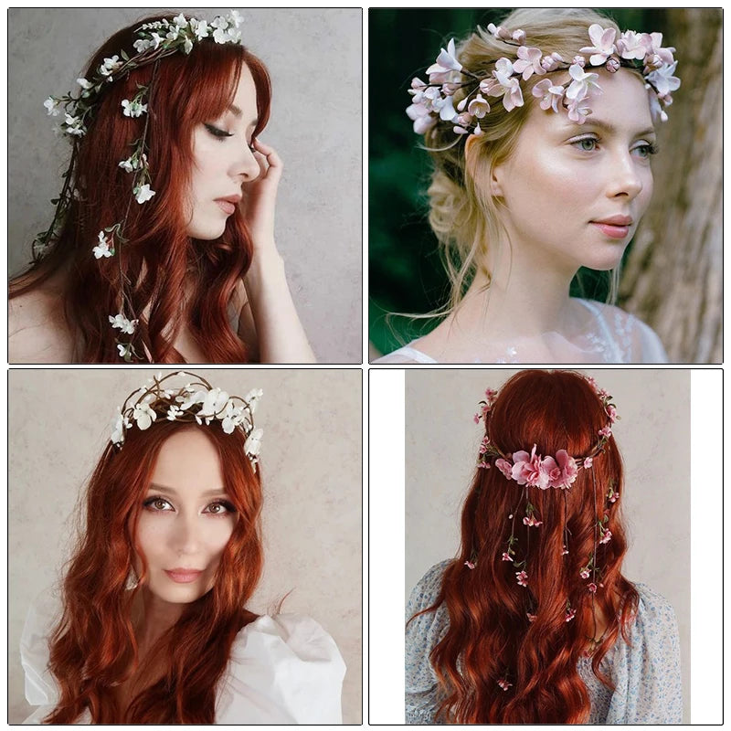 AWAYTR Rattan Vines Crown