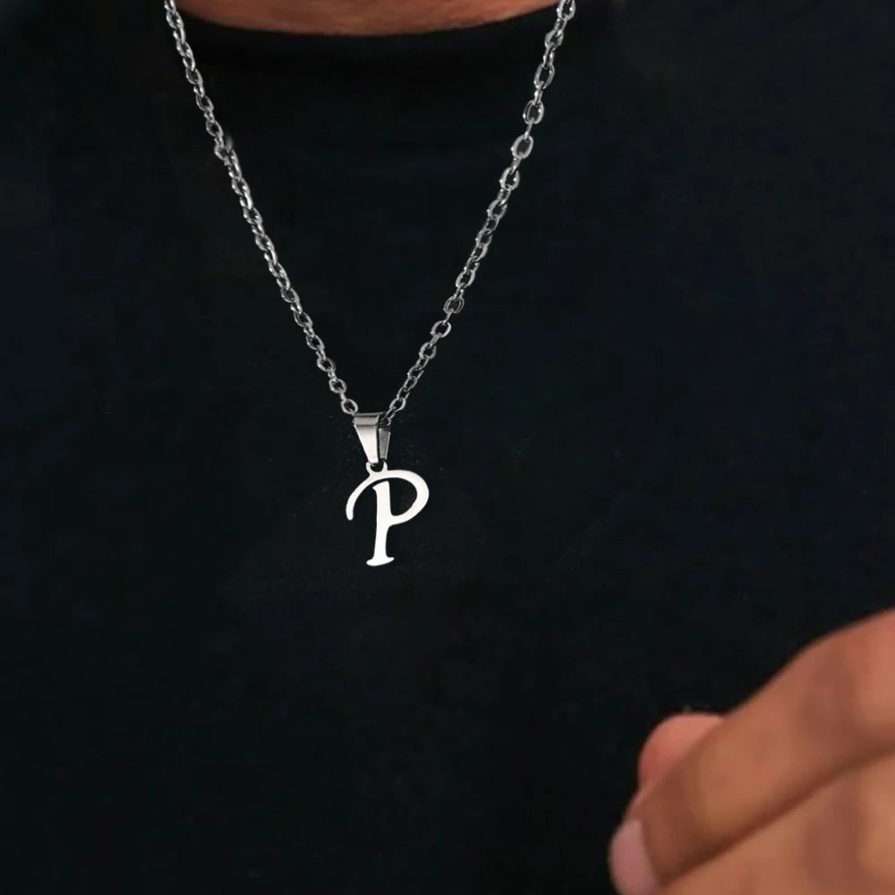 Capital Initial Name Necklace
