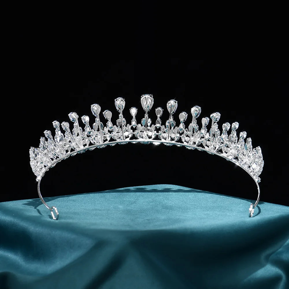 Cubic Zirconia Bridal Tiara