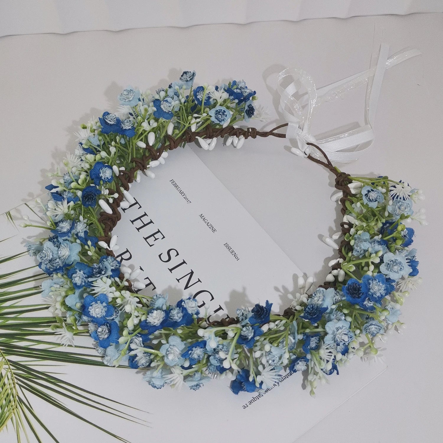 Baby's Breath Flower Crown