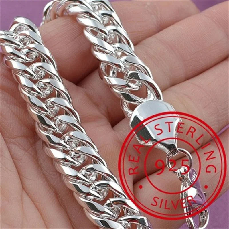 Silver Noble Nice Chain Bracelet