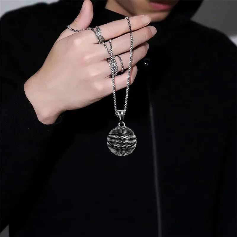 Basketball Necklace