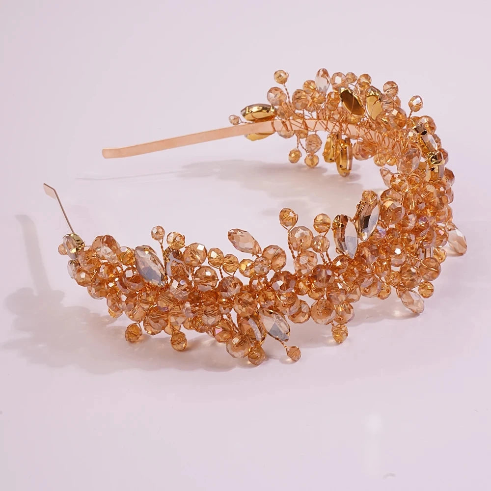 Luxury Pink Gold Crown