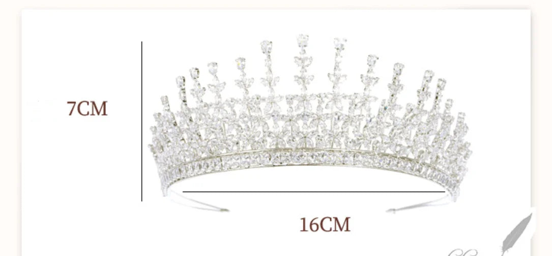 Cubic Zirconia Brides Crowns