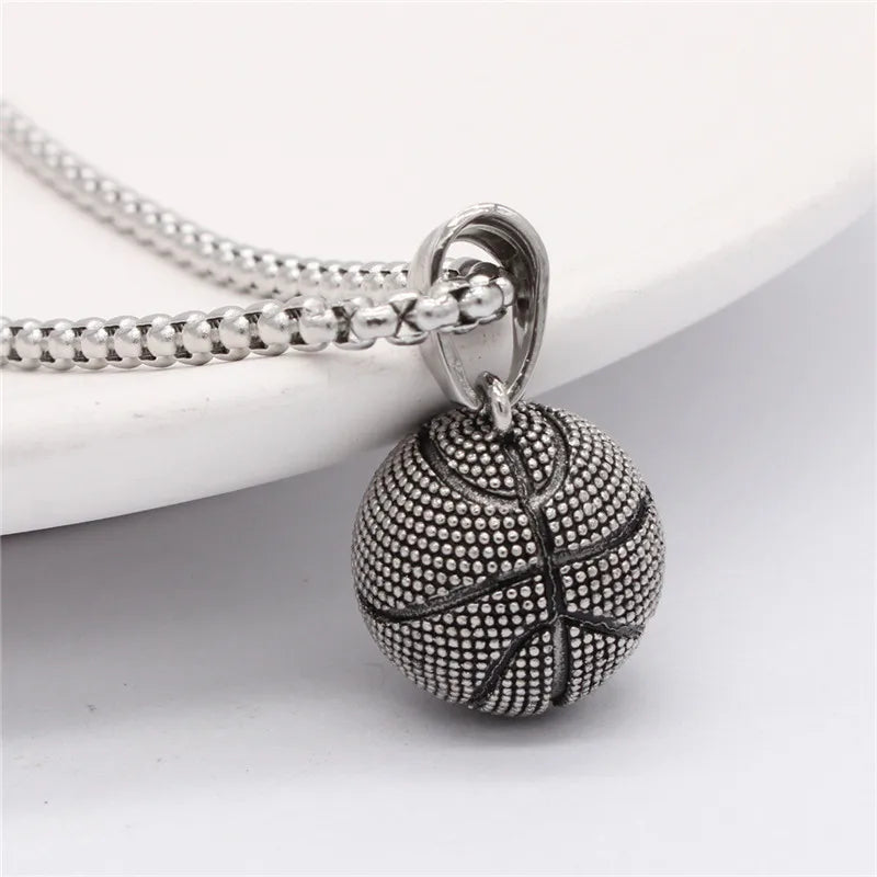 Basketball Necklace