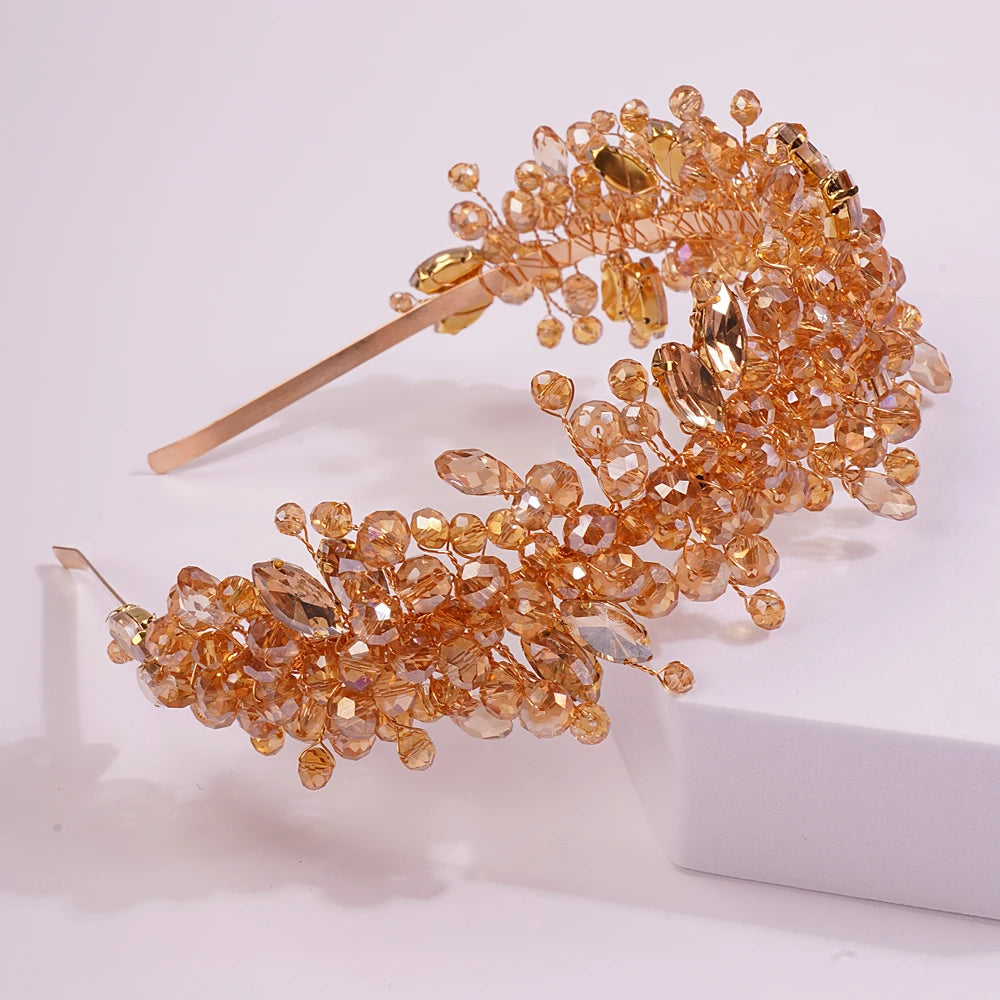 Luxury Pink Gold Crown