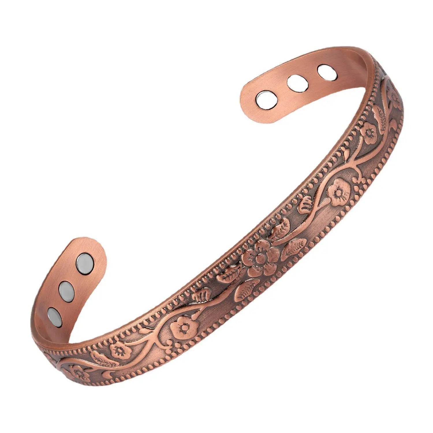 Matte Copper Magnetic Bracelet