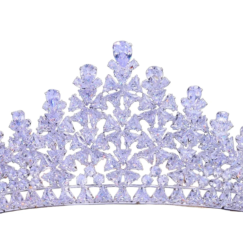 Full Zirconia Bridal Tiara