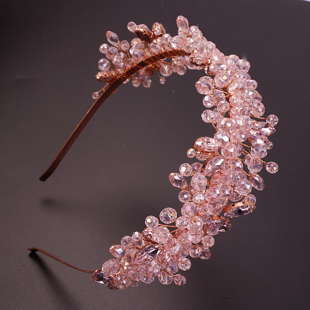 Luxury Pink Gold Crown