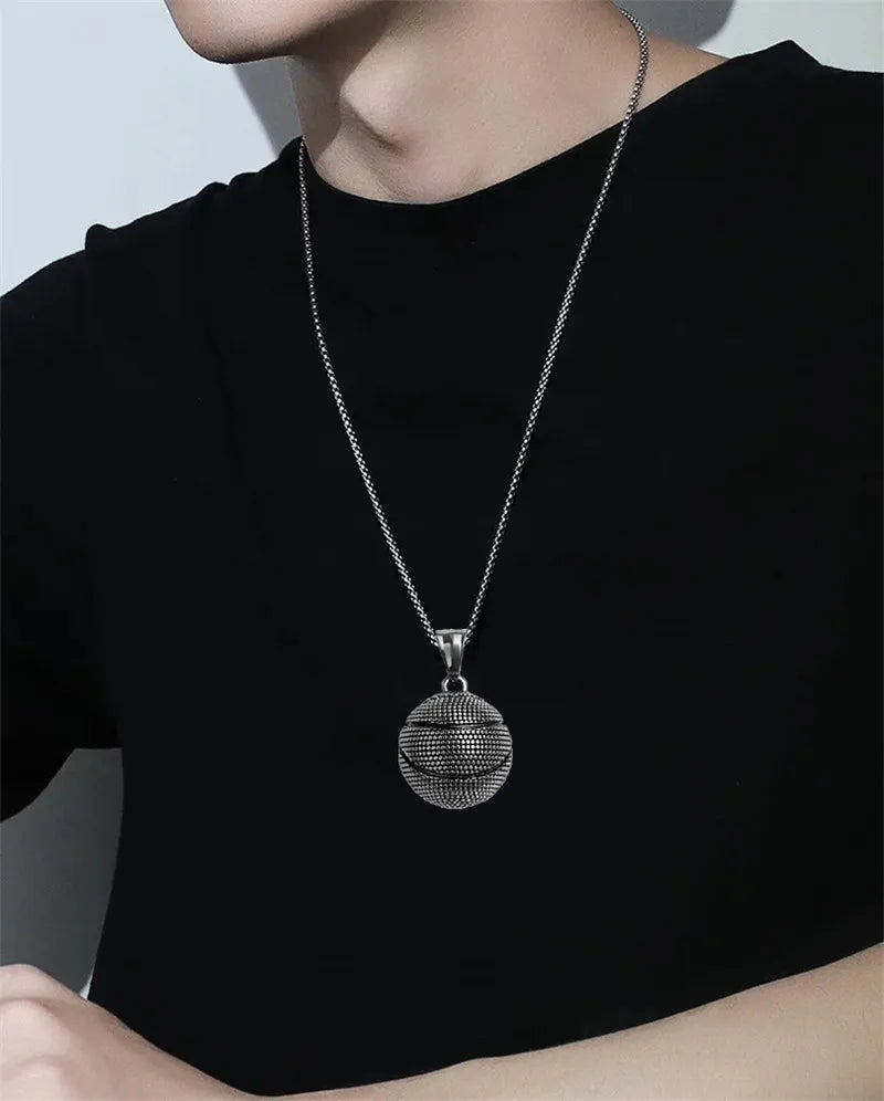 Basketball Necklace