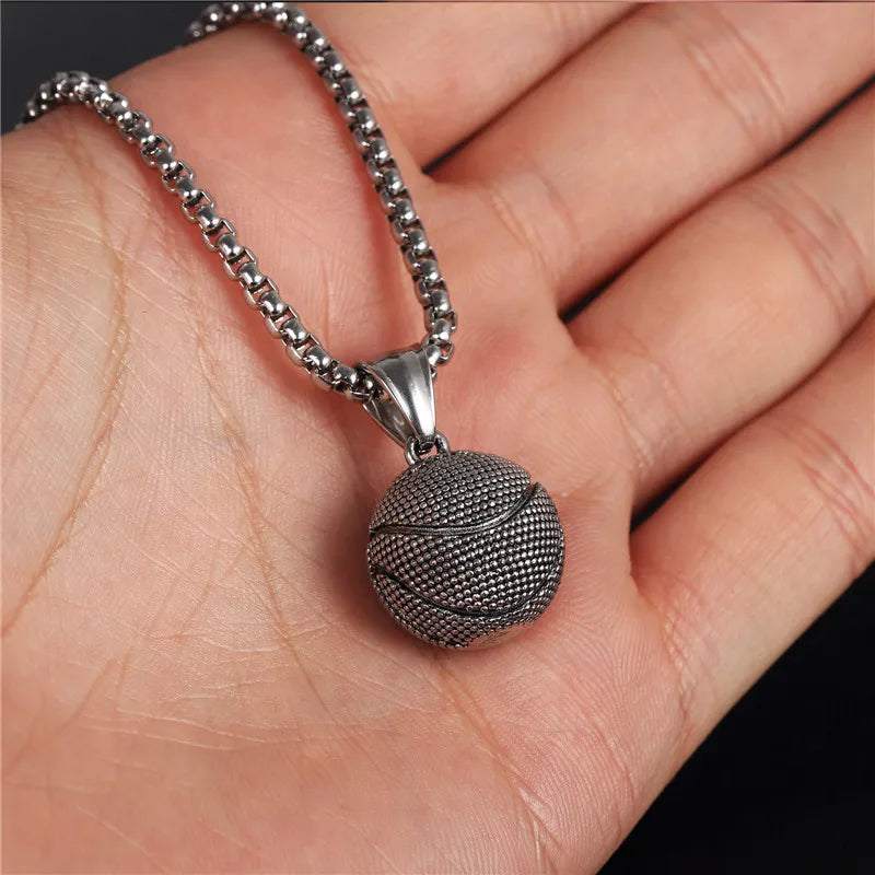 Basketball Necklace
