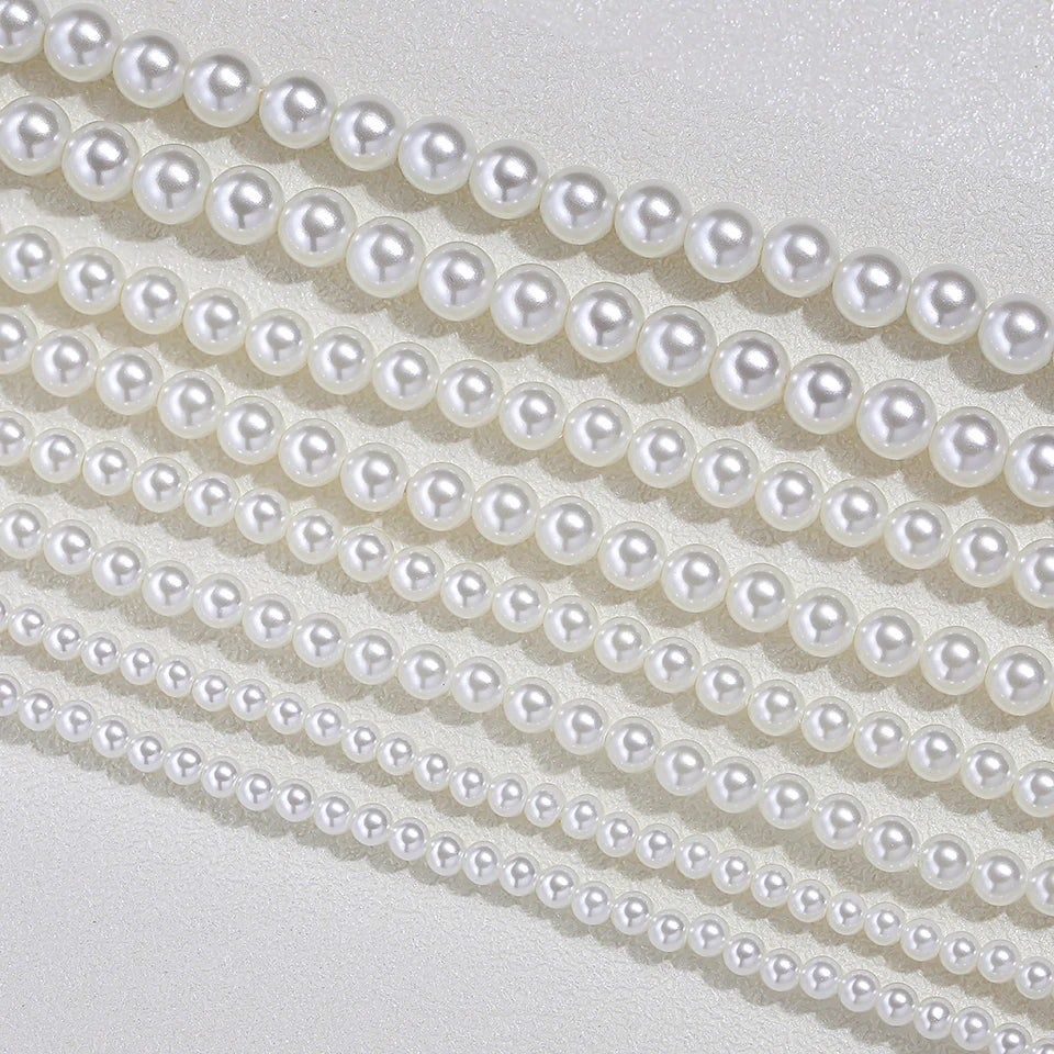 Silver Pearl Choker Necklace