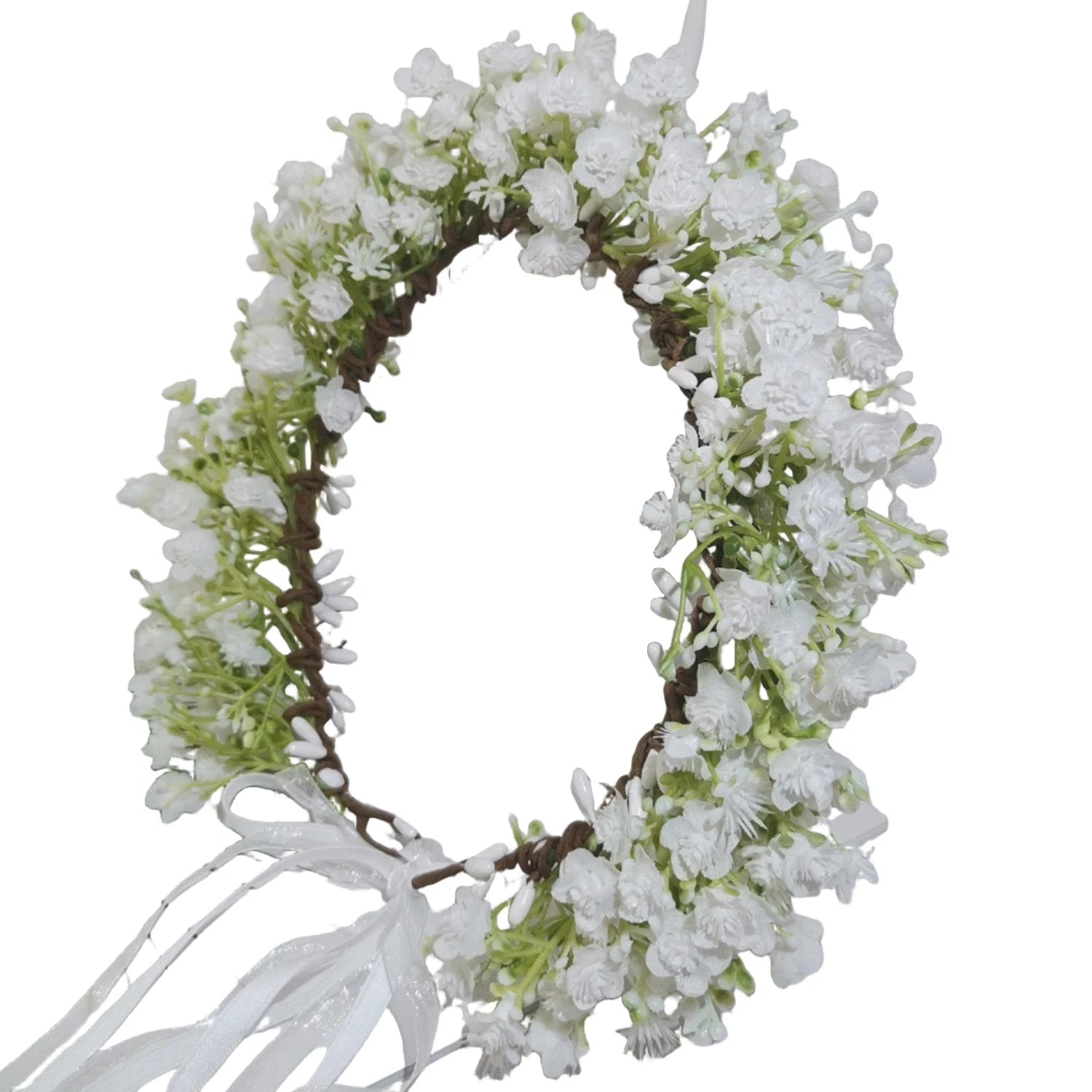 Baby's Breath Flower Crown