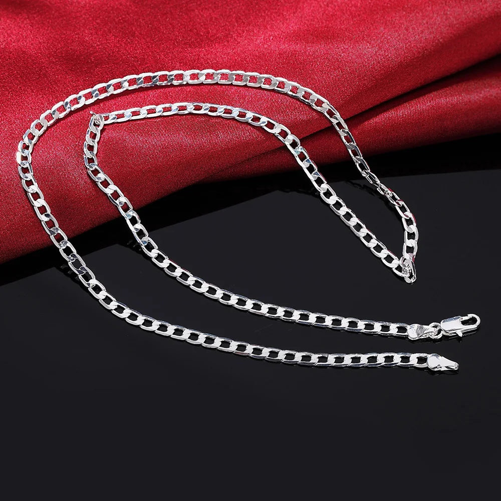 Silver Link Chain Necklace