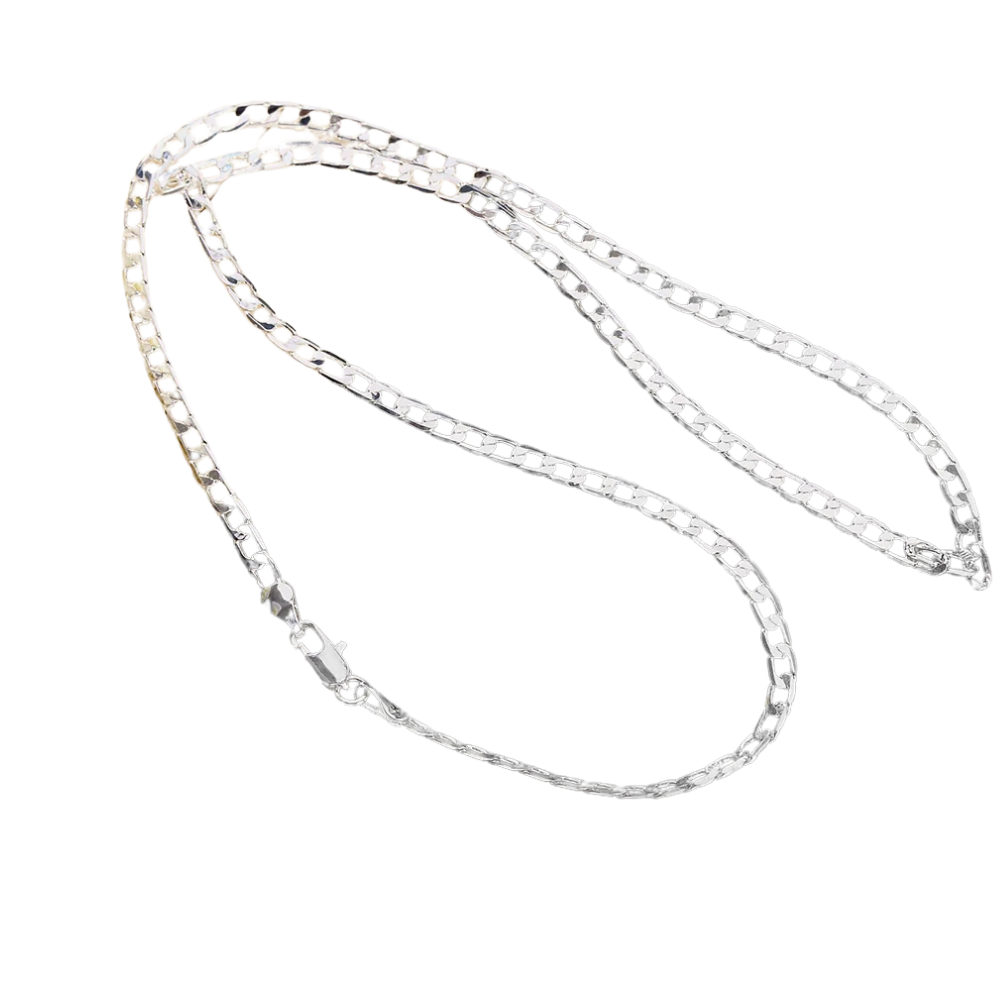 Silver Link Chain Necklace